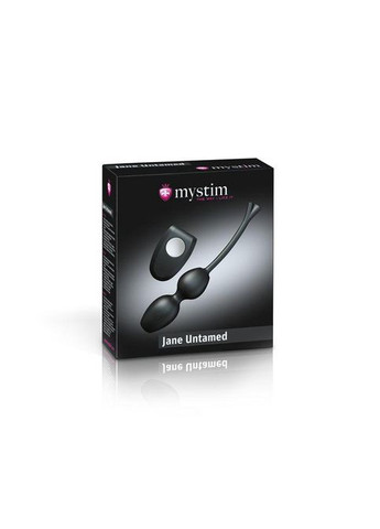 Вагінальні кульки для міостімуляції Jane Untamed Vibe з вібрацією і пультом ДК Mystim (303893367)