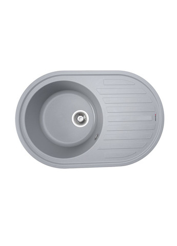 Гранітна мийка для кухні LIRA 7750 матова металік Valeso (336936363)