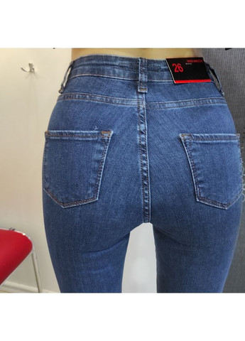Джинси жіночі скині американка звужені 25 сині No Brand - (363054003)