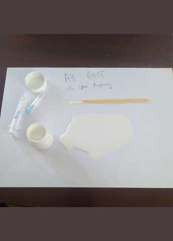 "PRO" Ремкомплект для акриловых ванн, для сколов ванн (полироль, микрофибра, шкурка) No Brand (301649310)