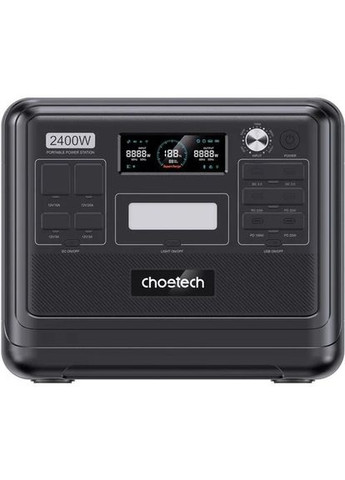 Зарядна станція Portable Power Station 2400W (BS008) CHOETECH (309764254)
