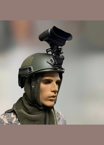 ПНБ, Прилад нічного бачення NVG-G1 з кріпленням на шолом, цифровий, кейс, система ременів для голови Spina Optics (330641501)