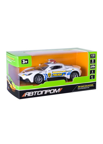 Детская игровая машинка "Police" AP74204(White) масштаб 1:32 АВТОПРОМ (364847706)