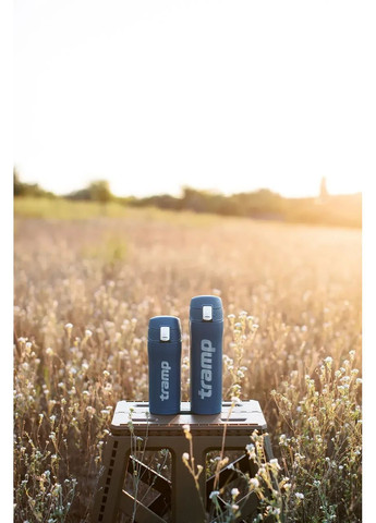 Термос 0.45 л, термочашка для напоїв (UTRC-107-mat-blue) Tramp (363132389)