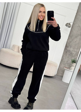 Костюм 412 Полар Флис премиум качества,брюки с лампасами и кофта Україна (368536767)