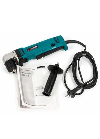 Угловая дрель DA3011F (450Вт, 10мм) с быстрозажимным патроном (4413) Makita (295040206)