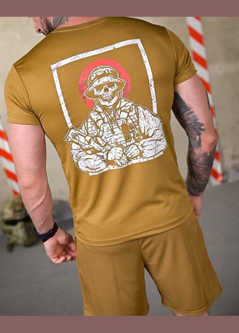 Тактический мужской летний костюм с принтом койот No Brand