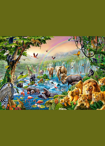 Пазл для дітей "Річка в джунглях" (B52141) Castorland (290841500)