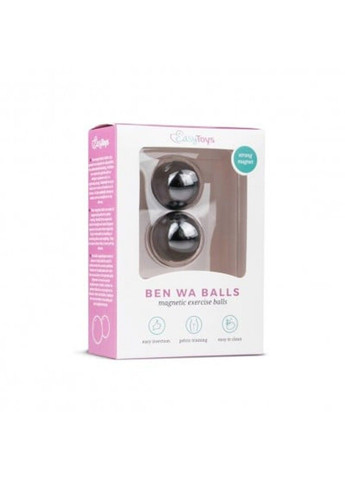 Вагинальные шарики Magnetic balls, 25 мм EasyToys (290851065)