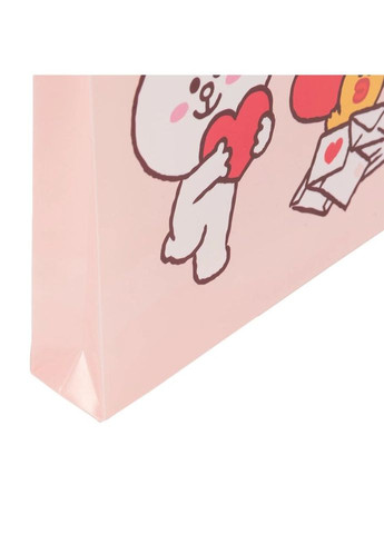 Папка-конверт на блискавці A4 Line Friends Brown 492090 24х32х2.5 см Yes (335584091)