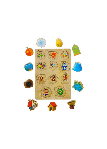 Сортер-вкладиш "Хто де живе?" MIC (290109892)