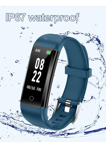 Фітнес-браслет синій Grv (362577031)