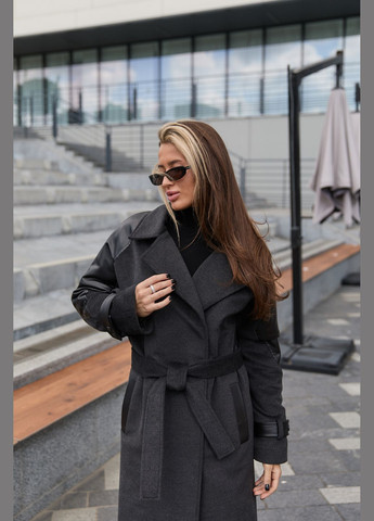 Графитовое зимнее Пальто MN
