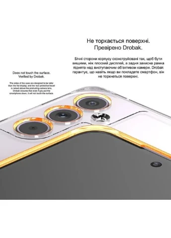 Чехол для мобильного телефона Acrylic Case with Airbag Samsung Galaxy A35 5G Camera cover (949426) Drobak Acrylic Case with Airbag Samsung Galaxy A35 5G Cam (326586044)