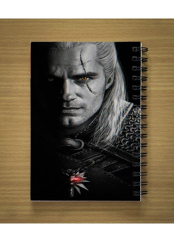 Блокнот Sketchbook Скетчбук с принтом The Witcher | Ведьмак #04 Kika (360984275)
