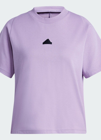Фіолетова всесезон футболка z.n.e. adidas