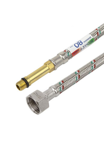 Шланг підвода SOFT LINE М10х1/2", 0.6 м (довгий) ITAL (373274090)