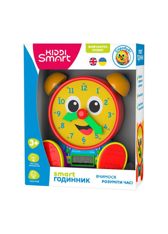 Інтерактивна двомовна іграшка, що навчає – Smart-годинник KIDDI SMART (368889037)