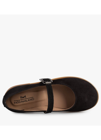 ModaMilano Туфли женские бренда 8200648_(1) черный з натуральная замша, украина — демисезон (329405497)