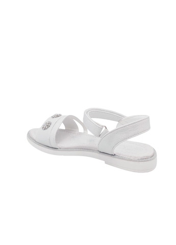 Белые повседневные босоножки Kimboo на липучке