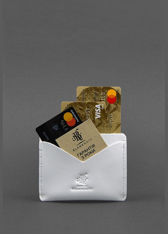 Жіноча шкіряна візитниця 5.0 біла (A-027382) BlankNote (328444715)