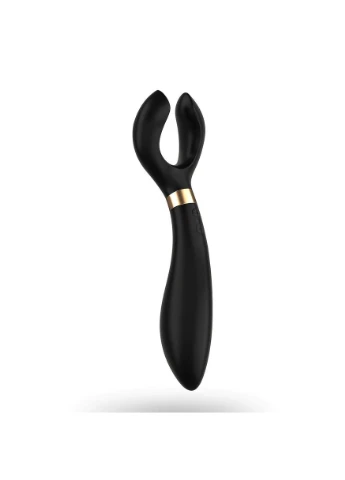 Багатофункціональний вібратор для пар Endless Fun Black (21*3.5см) Satisfyer (315013926)