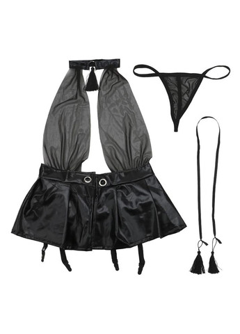 Костюм еротичний латексний, костюм для рольових ігор, еротична білизна No Brand (360897454)