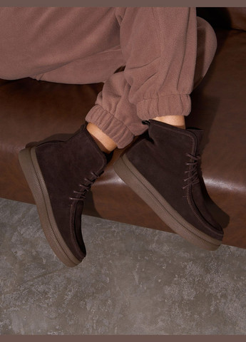 Зимние ботинки ISSA PLUS из натуральной замши