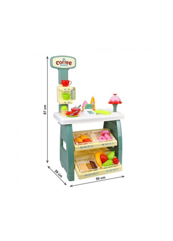 Игрушечный набор Кофейня для детей игровой набор для развития воображения и творчества ТехноК (371793160)