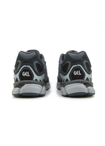 Сірі Осінні кросівки чоловічі asics gel-nyc triple grey blue gore-tex асікс гель нюк No Brand