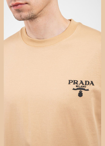 Бежева футболка Prada