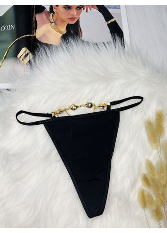 Трусики стринги с цепочкой сзади No Brand (350935620)