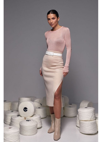 Жемчужная юбка с разрезом 2435 жемчужина Triko Bakh