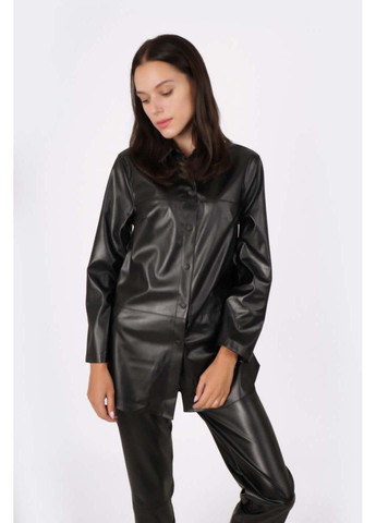 Черная кэжуал рубашка Lesia