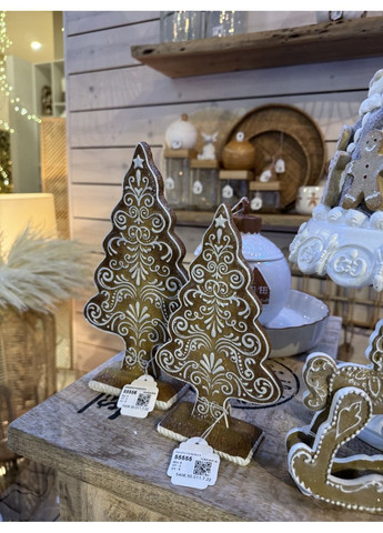 Ялинка пряникова настільна висота 22 см (55555) J-Line (369756582)