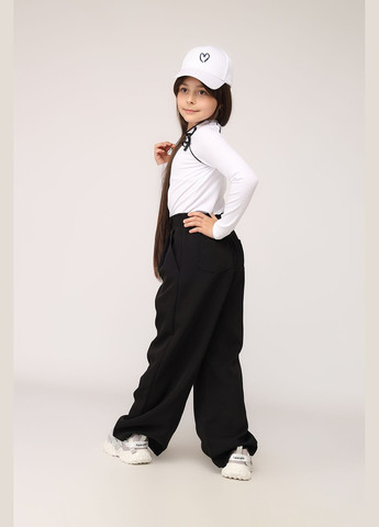 Штани для дівчинки колір чорний ЦБ-00276968 Yuki (338375502)