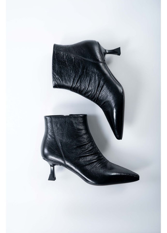 ботинки женские where uweare br96m302-2-1 натуральная кожа черные 346719 Where Uwear