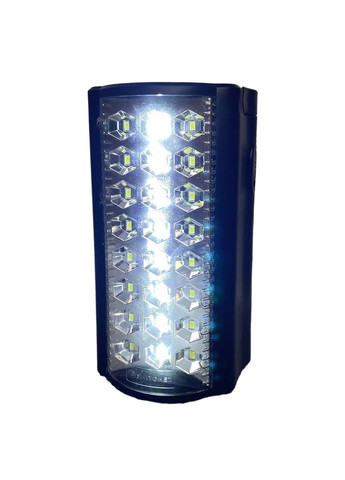 Портативний акумуляторний світлодіодний ліхтар для кемпінгу з функцією повербанка Switched (Almina) DL-2424 24 LED Чорний No Brand (334011285)