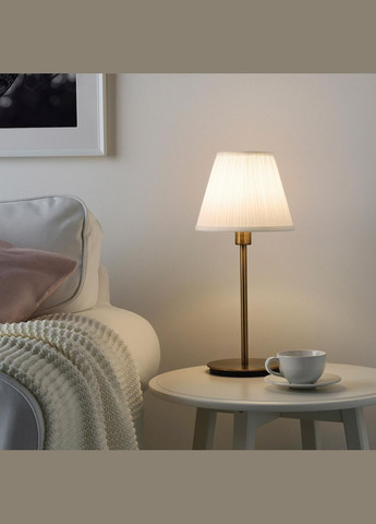 Основа настільної лампи ІКЕА SKAFTET 30 см колір латуні (30405419) IKEA (268024184)
