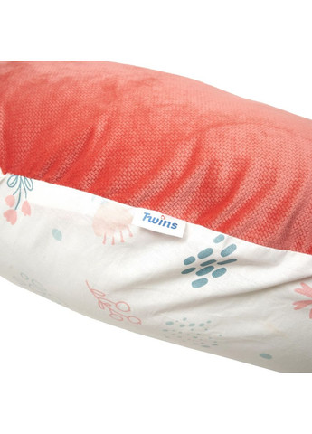 Подушка для вагітних Velvet, 160 см, кораловий () Twins 1203-TV-15 (348057221)
