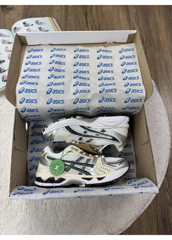 КРОСІВКИ ЖІНОЧІ ASICS GEL-KAYANO 14 WHITE SILVER BLACK АСІКС ГЕЛЬ КАЯНО 14 No Brand чорні демісезони (368868779)