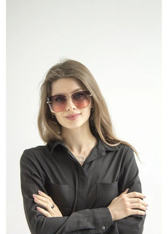 Cолнцезащитные женские очки 0390-3 BR-S (292755524)