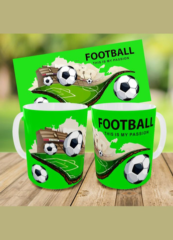 Набір дитячий Футбол рюкзак рюкзак 36х27см сумка-бананка, кружка з принтом для хлопчика (1837) No Brand (326416551)