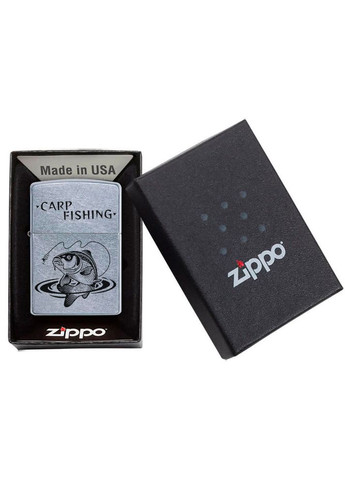Зажигалка 207 Carp CLASSIC street chrome Zippo (316516822)
