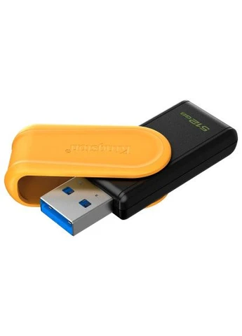 USB Флеш 512GB USB 3.2 Type-C DT Exodia S Black/Yellow, Retail Kingston (396863407)