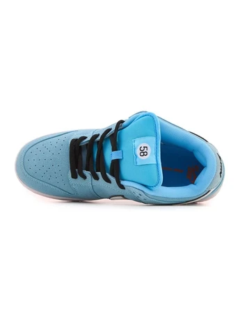 Комбіновані кросівки чоловічі nike sb dunk low club 58 gulf найк сб данк демісезон No Brand