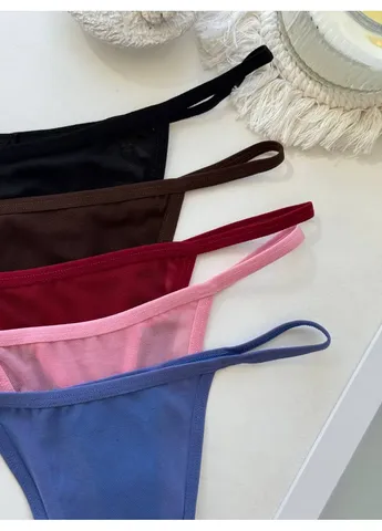 Невагомі стрінги із сіточки,,, Шоколадний No Brand (410279414)