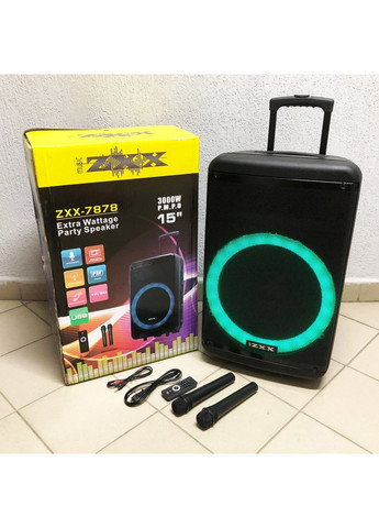 Колонка для тусовок 7878 72х42х35см 600 Вт, Портативная беспроводная колонка с JM-983. ZXX (338854603)
