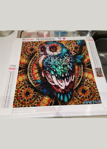 Алмазна мозаїка, набори 5d картина зі стразами, сова No Brand (313399900)