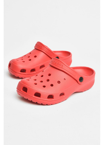Кроксы детские красного цвета Let's Shop (362556154)